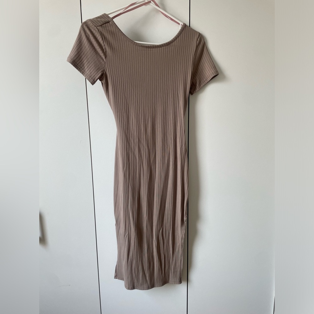 NWT Brown open back dress (brand: Saints) from Marshall’s
